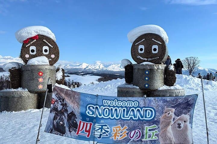 Asahiyama Zoo, Biei tree, Shirohige Falls and Blue Pond Day Tour — photo 2