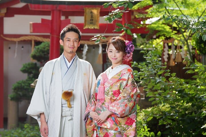 Kimono Photo Experience at Goryo Shrine, Osaka — photo 5