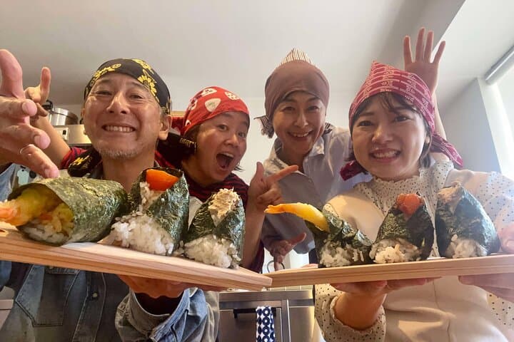 Home Made Onigiri and Matcha Cooking Class in Hiroshima — photo 3
