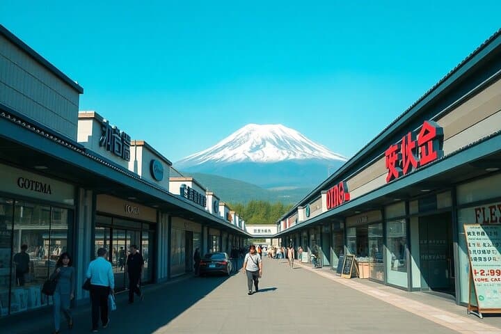 Mount Fuji Shopping Day Tour with Hakone Pirate Ship and Ropeway — photo 1