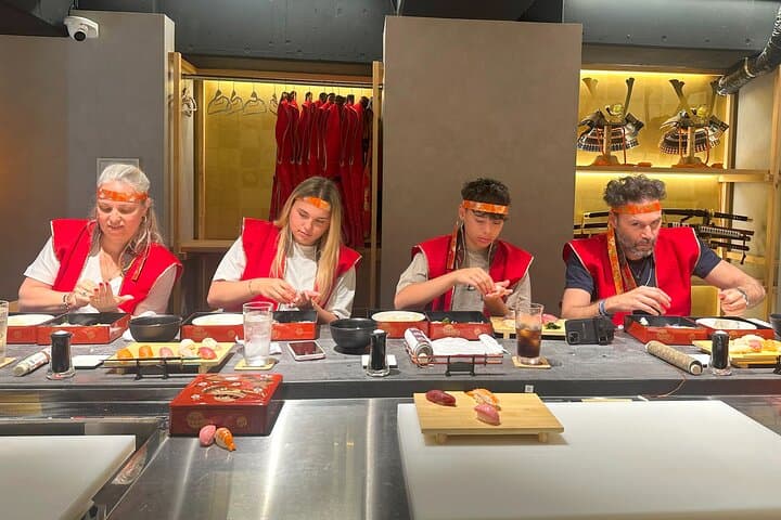 Luxury Samurai Sushi Dining Show in Asakusa Tokyo — photo 15