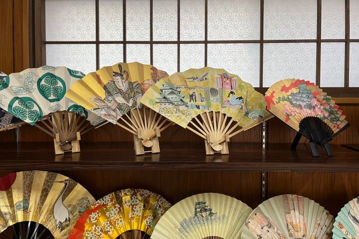 Nagoya Castle, Sword museum and a Hands-On Fan Making — photo 14