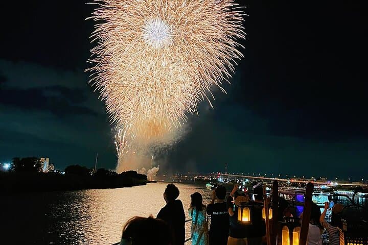Tokyo Adachi Fireworks Festival Cruise &Dinner &Japanshow &Drinks — photo 4