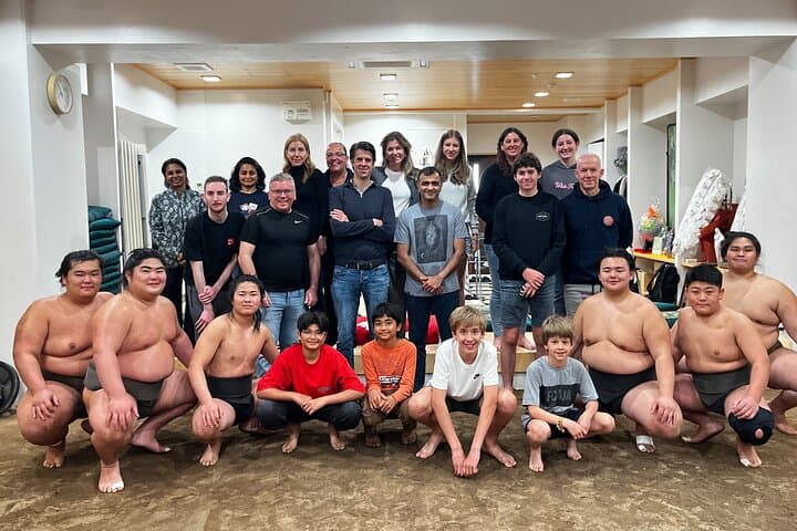 Tokyo Sumo Morning Practice: Viewing & Exclusive Interaction — photo 17