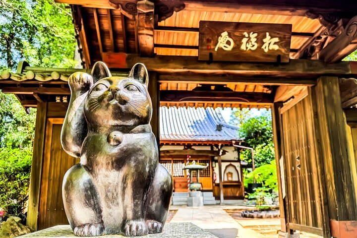 Lucky Cats Temple & Old Tokyo Yanaka 1/2-Day Walking Private Tour — photo 3