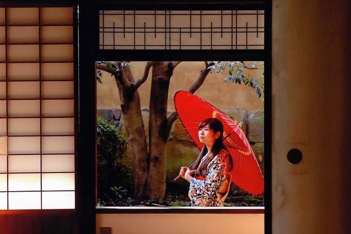 Kimono Walk and Tea ceremooy and sake in Historic Kitsuki Castle — photo 15