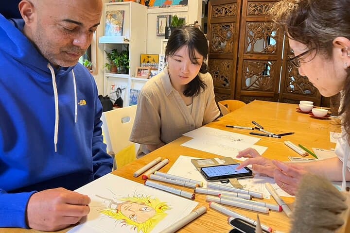 Tokyo Private Manga Drawing Class — photo 8