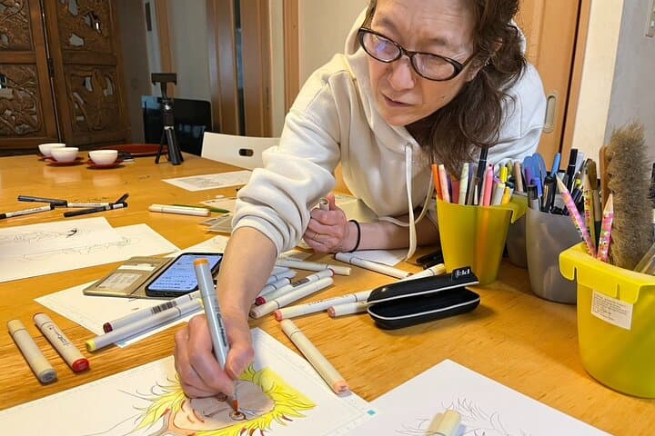 Tokyo Private Manga Drawing Class — photo 18