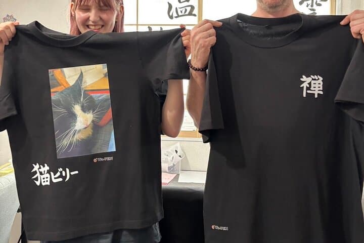 Tokyo Asakusa：Calligraphy & Make T-shirt Activity — photo 12