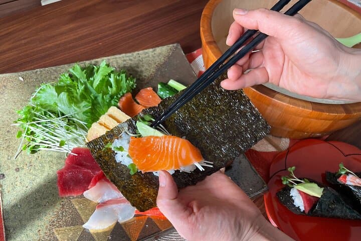 Ebisu Food Tasting Experience with Japanese Cooking Class — photo 2