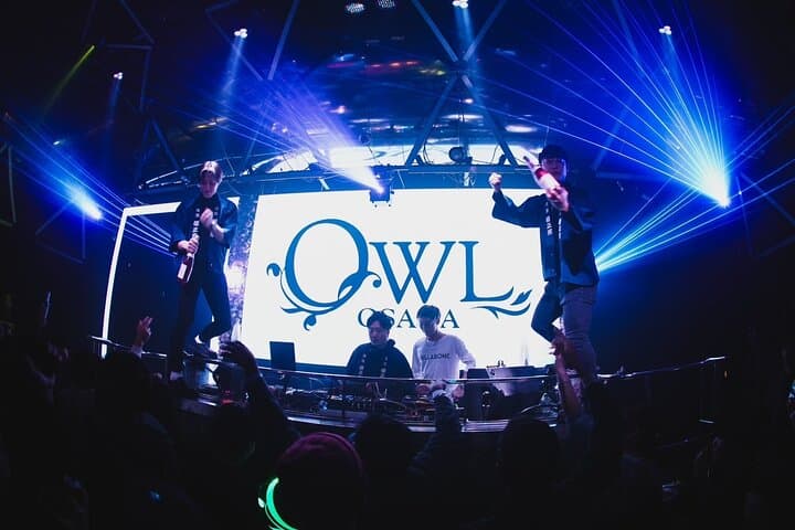 Osaka Umeda: OWL Nightclub Admission Ticket (For Foreign) — photo 3