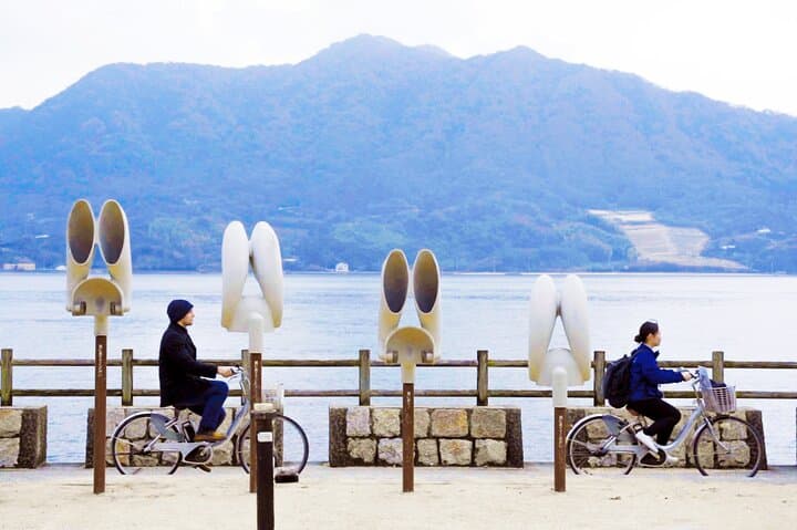 Okunoshima Rabbit Island Cycling Tour with Local Guide