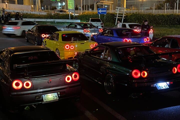 【R34】Daikoku PA Carmeet tour Tokyo Drift Vibes GTR/Supra/ R35 etc — photo 2