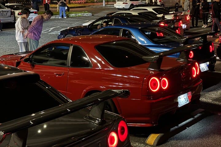 【R34】Daikoku PA Carmeet tour Tokyo Drift Vibes GTR/Supra/ R35 etc — photo 3
