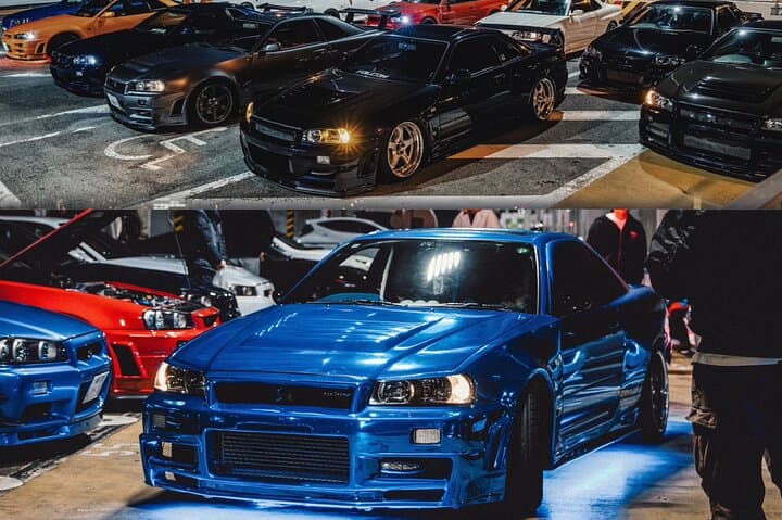 【R34】Daikoku PA Carmeet tour Tokyo Drift Vibes GTR/Supra/ R35 etc — photo 11