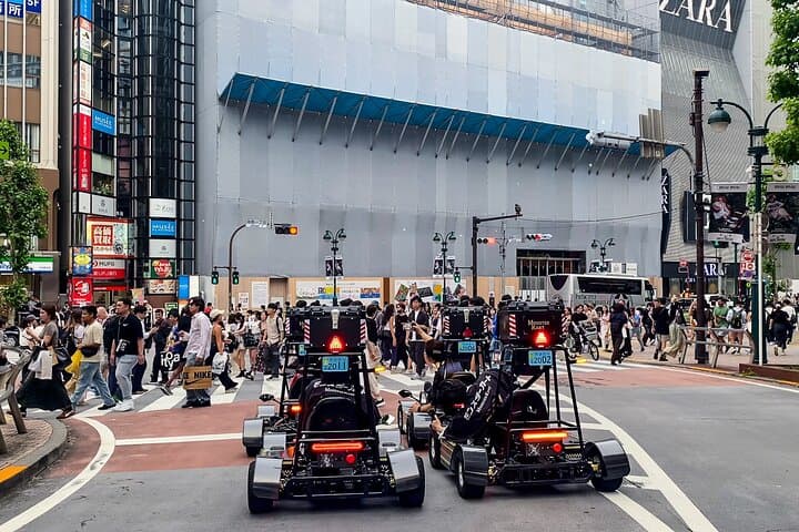 Tokyo Shibuya Harajuku Go-Kart Express Tour Trial version — photo 20