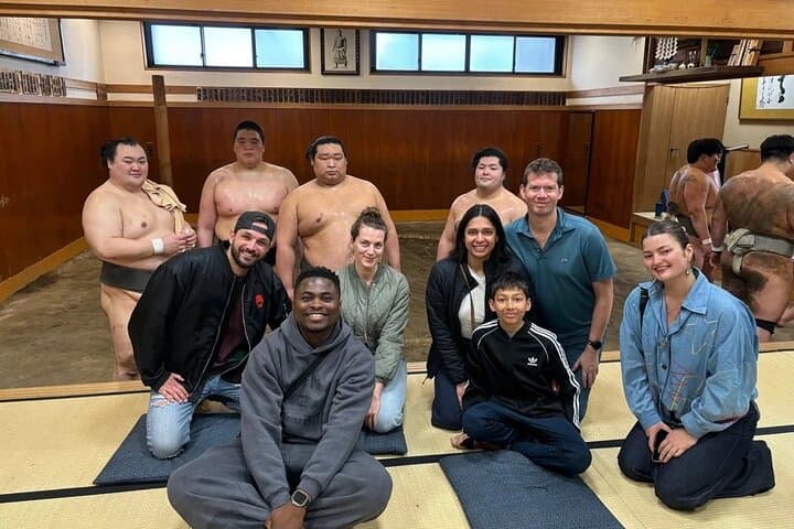Tokyo Ryogoku Sumo Morning Practice + Photo Shoot with Wrestlers — photo 6