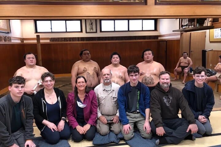 Tokyo Ryogoku Sumo Morning Practice + Photo Shoot with Wrestlers — photo 13