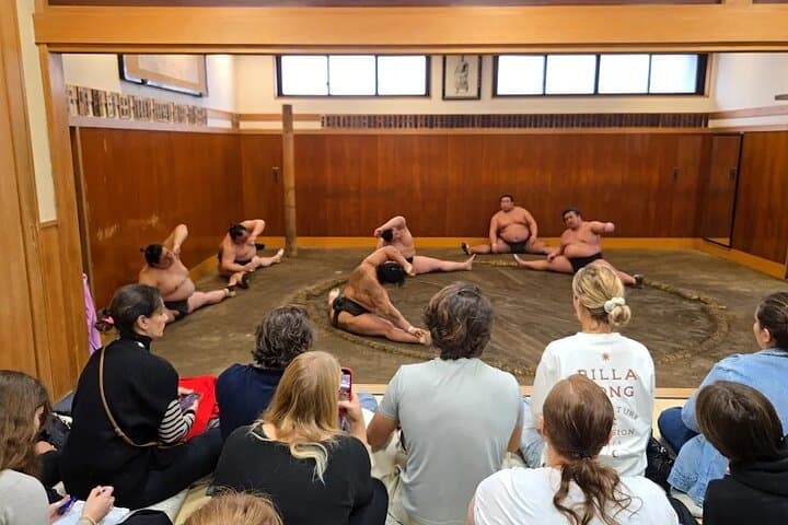 Tokyo Ryogoku Sumo Morning Practice + Photo Shoot with Wrestlers — photo 7