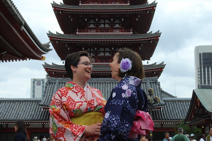 Tokyo: Kimono Experience -Photoshoot at Asakusa temple — photo 1