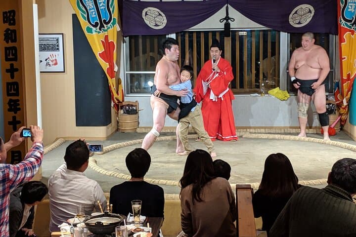 Sumo show and Chanko lunch — photo 5