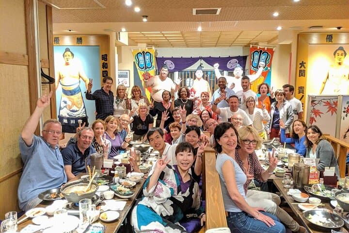 Sumo show and Chanko lunch — photo 7