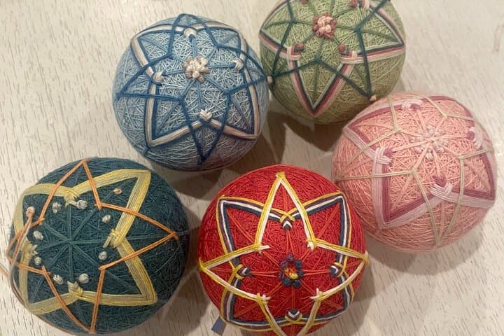 Lets make a Japanese hand craft Temari embroidered ball — photo 14