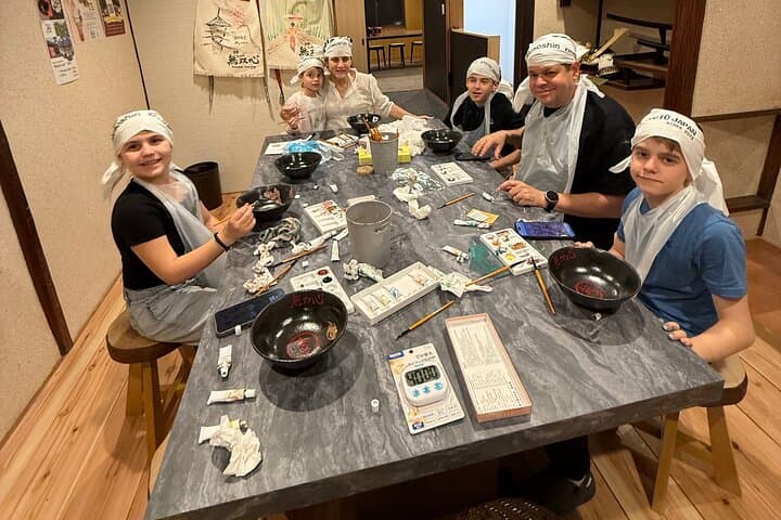 Kyoto: Paint Your Own Ramen Spoon & Michelin Ramen Class — photo 16