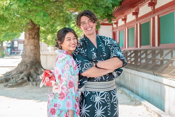 1-Day Kimono Experience in Osaka – Enjoy Day & Night — photo 4