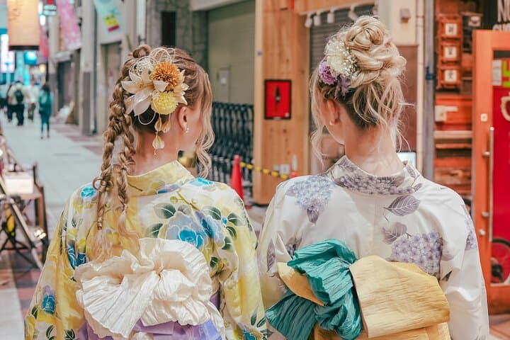 1-Day Kimono Experience in Osaka – Enjoy Day & Night — photo 8