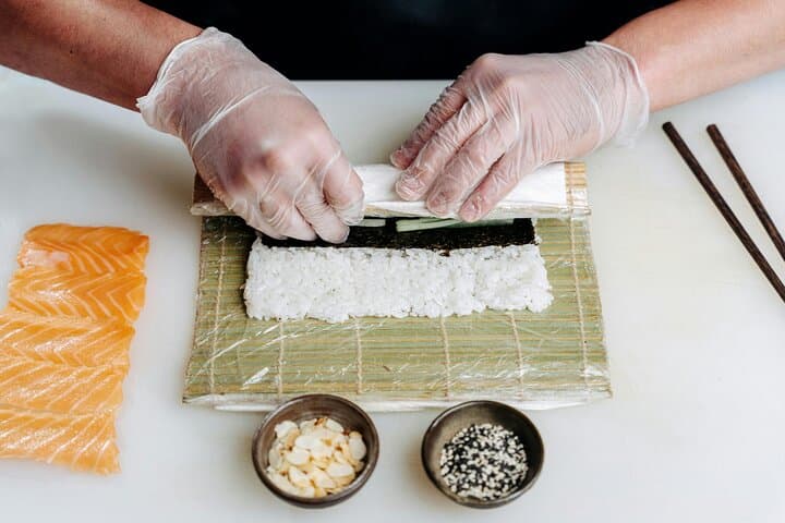 Osaka Sushi Making Class & Dotonbori Food Walking Tour — photo 6