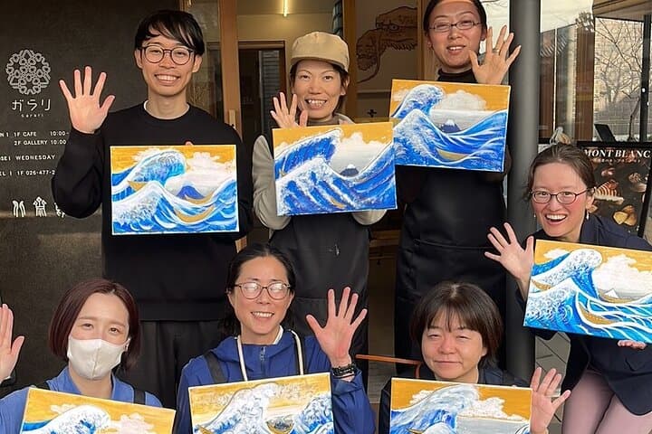 Paint & Sip in Hokusai’s Town: Sake and Art Tour — photo 1