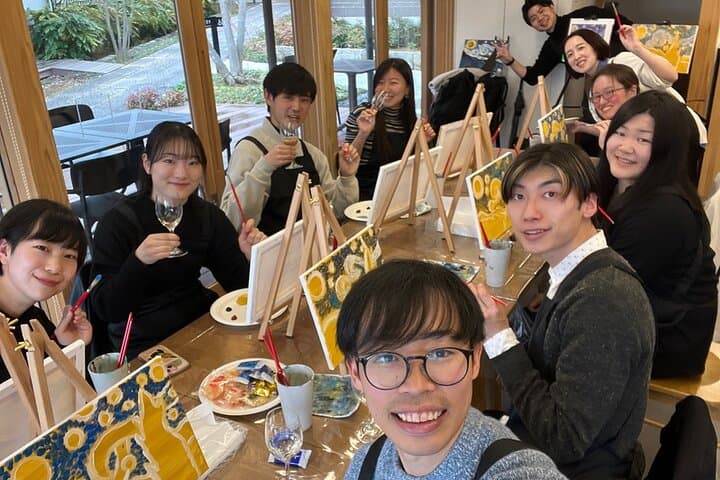 Paint & Sip in Hokusai’s Town: Sake and Art Tour — photo 2