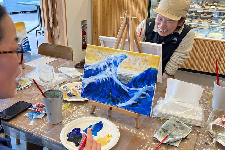 Paint & Sip in Hokusai’s Town: Sake and Art Tour — photo 3
