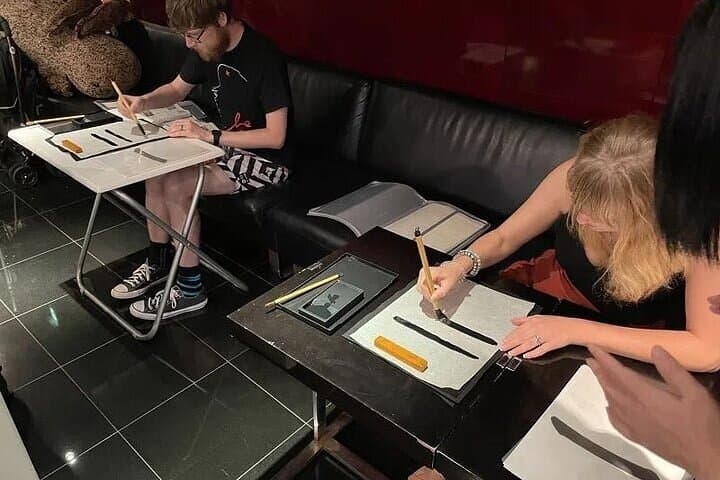 Japanese Calligraphy Class near Kiyomizu area (Kyoto) — photo 3