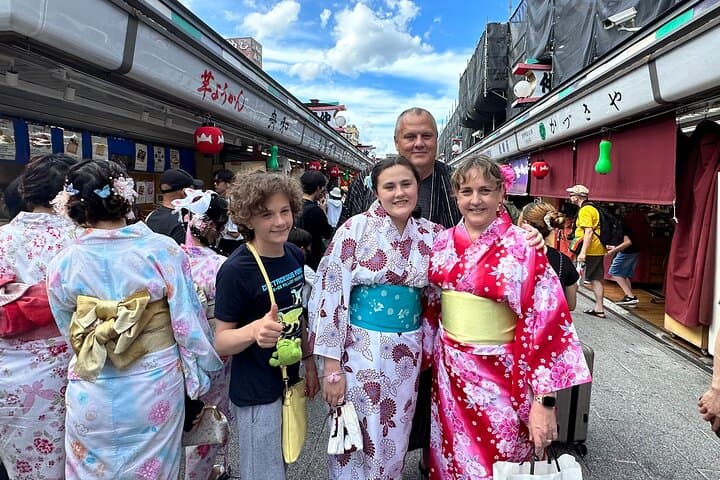 Kimono and Tea Ceremony in Asakusa Private Food Tour With Guide — photo 2