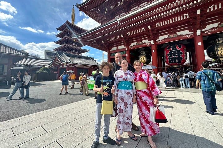 Kimono and Tea Ceremony in Asakusa Private Food Tour With Guide — photo 4