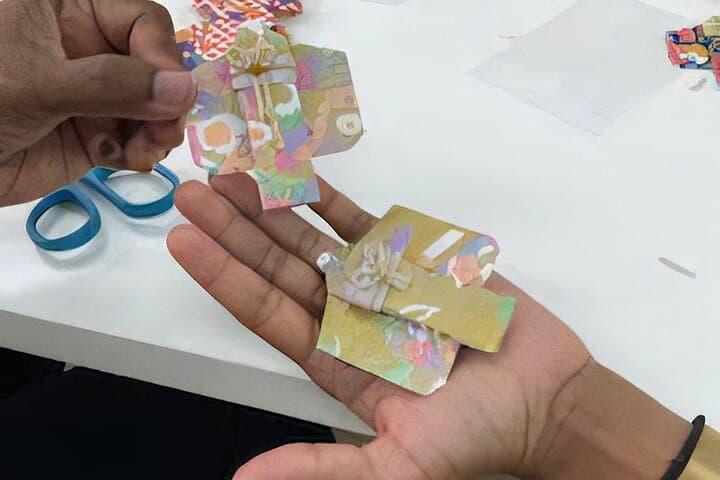 Make the one and only origami kimono in the world in Osaka — photo 10