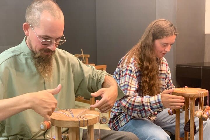 Kumihimo Workshop at a 370 Year Old Braiding Shop in Tokyo — photo 1