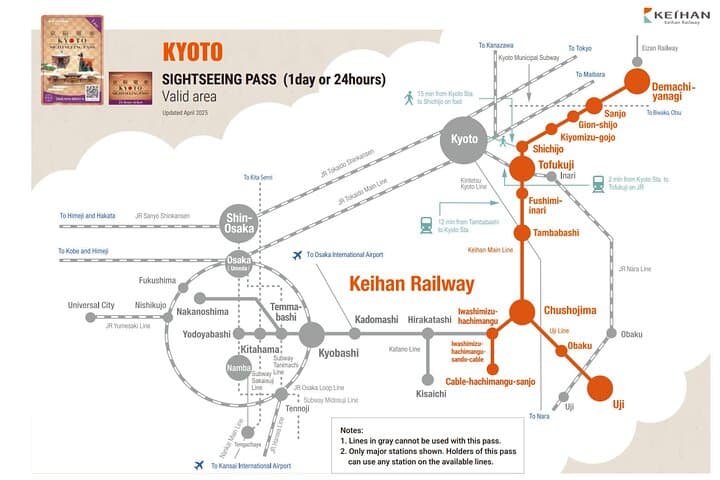 Kyoto Sightseeing Pass E ticket — photo 6
