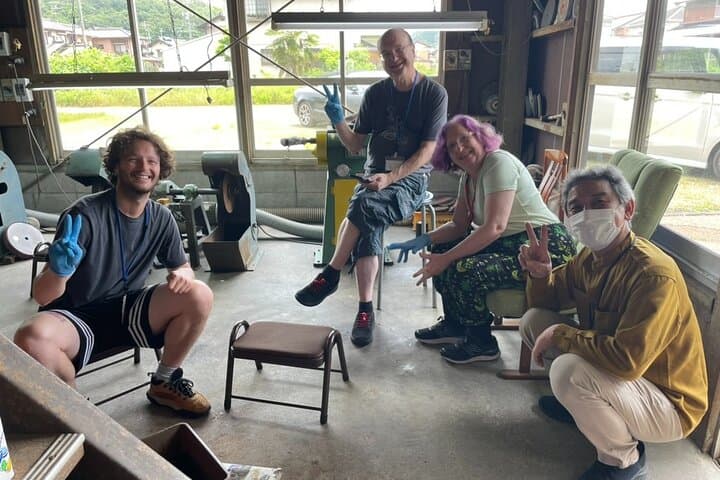 Luxury Damascus Knife Making Experience Tour from Nagoya — photo 4