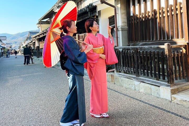 3 Hour Kimono Experience in Tokushima Historic District