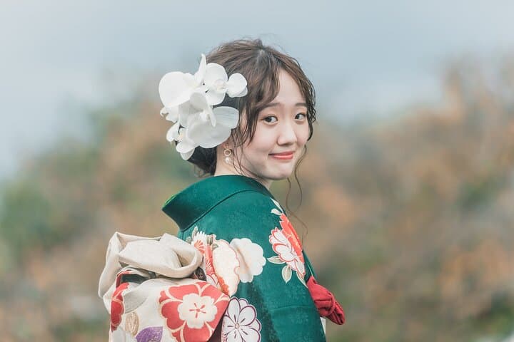 Kimono Elegance Experience & Professional Photoshoot in Fukuoka — photo 19