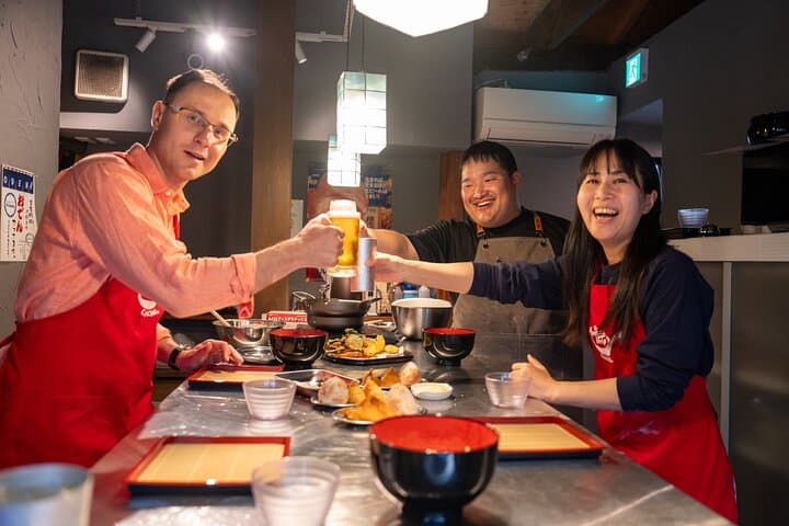 Kyoto Udon and Tempura Cooking Class with Professional Chefs — photo 7