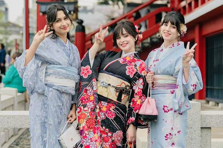 Kimono Dress experience in Asakusa — photo 5