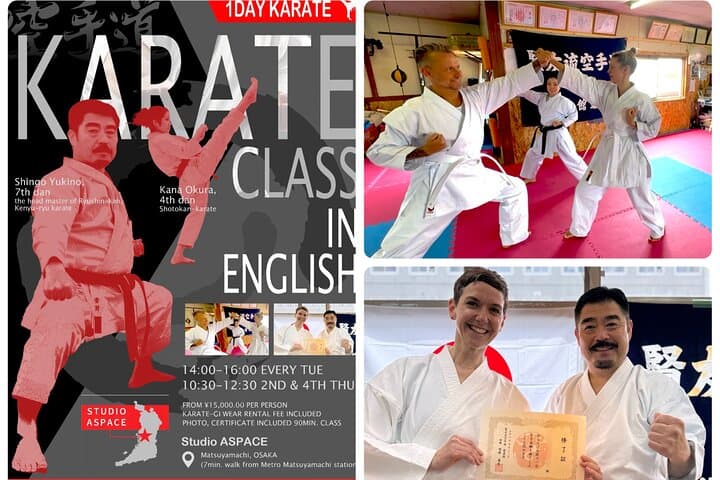 Karate Adventure in Osaka Japan