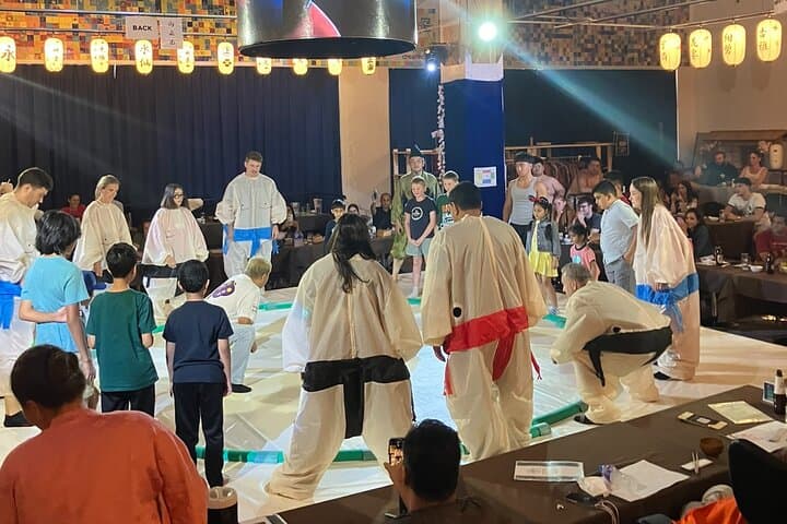 Osaka Sumo Experience: Live Show, Try Sumo & Hot Pot Meal — photo 11