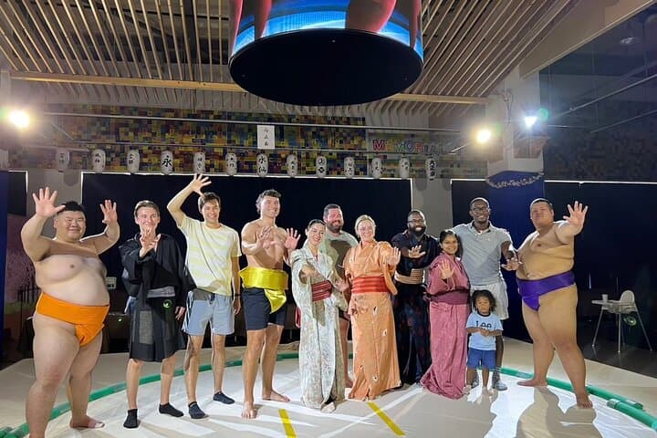 Osaka Sumo Experience: Live Show, Try Sumo & Hot Pot Meal — photo 4