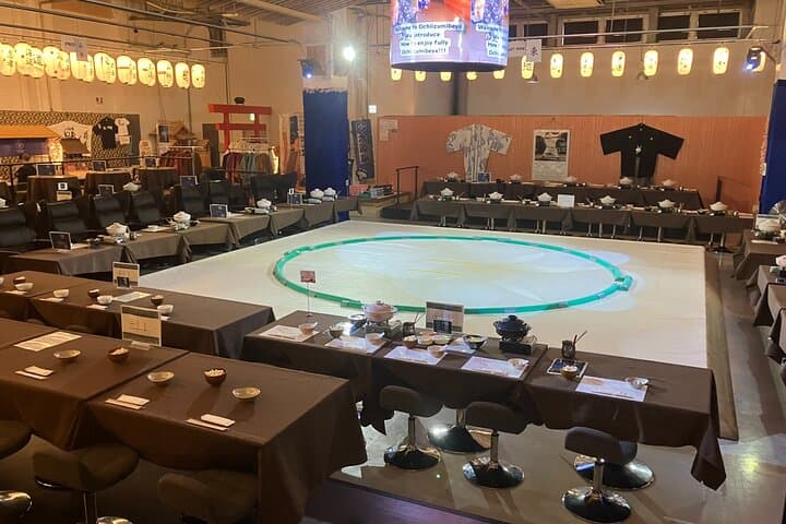 Osaka Sumo Experience: Live Show, Try Sumo & Hot Pot Meal — photo 20