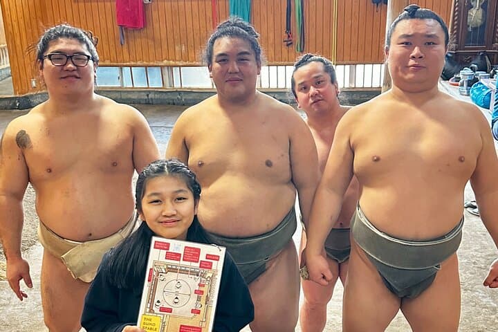 Authentic Sumo Practice Watch with a Specialist Reporter — photo 11